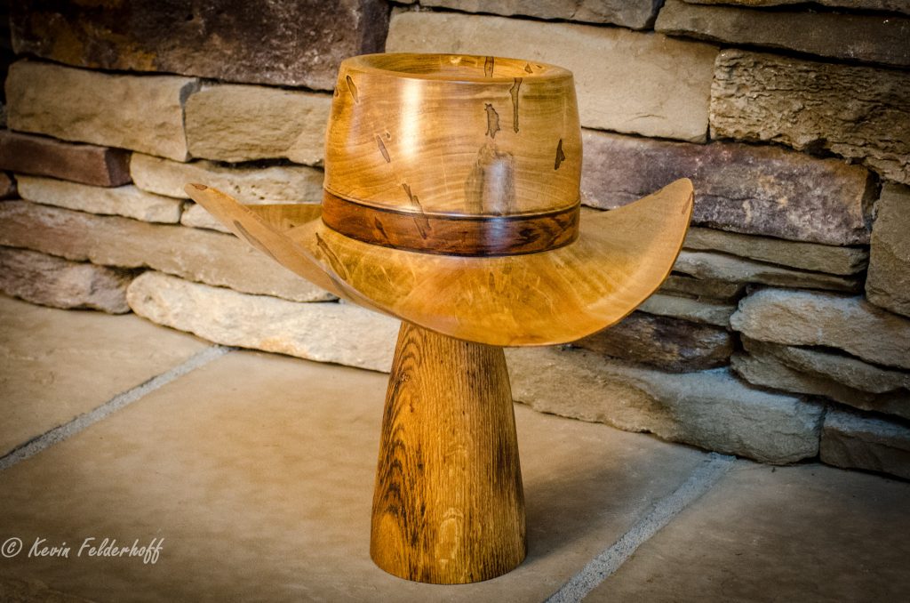 Wood Cowboy Hat H066
